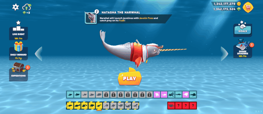 Hungry Shark Evolution mod apk Old Versions