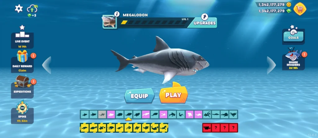 meglodon best sharks in hungry shark evolution