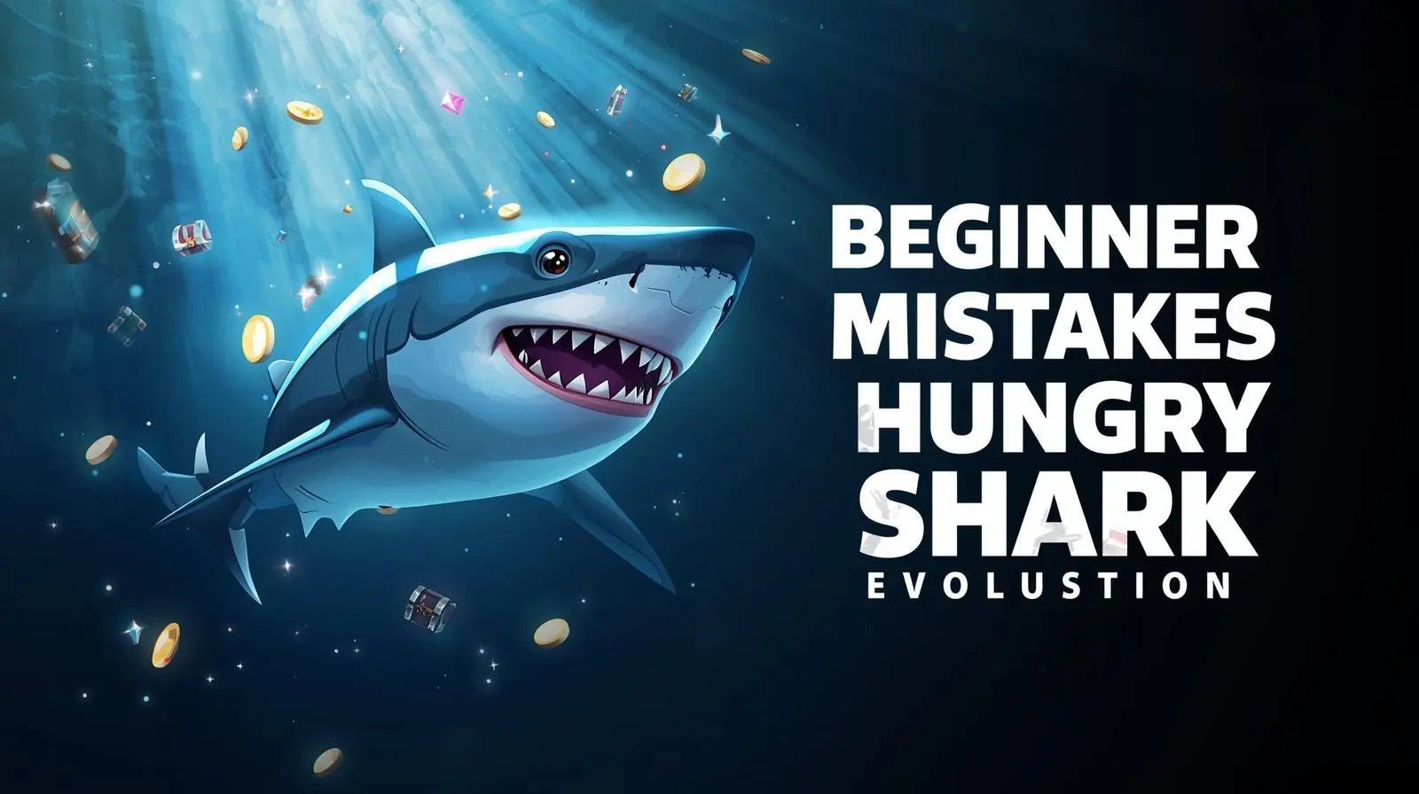 Beginner Mistakes to Avoid in Hungry Shark Evolution MOD APK