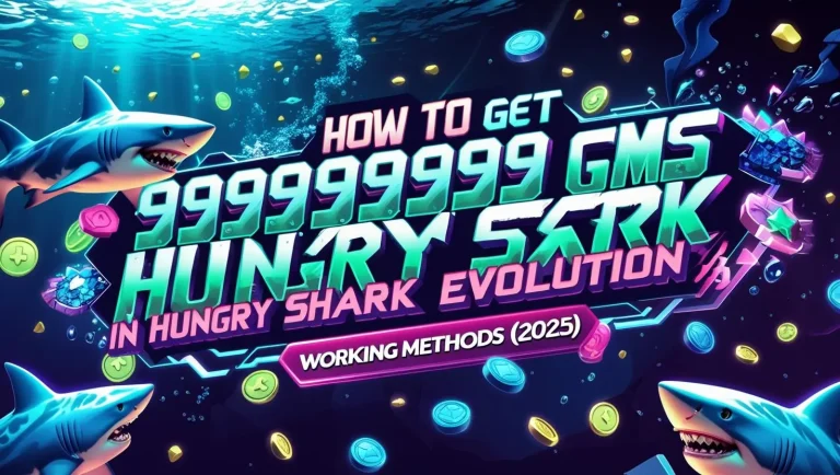 How to Get 999999999 Gems in Hungry Shark Evolution
