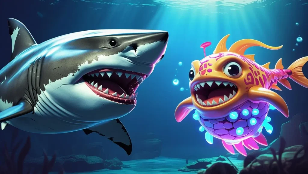 Hungry Shark Evolution vs Big Bang Evolution 