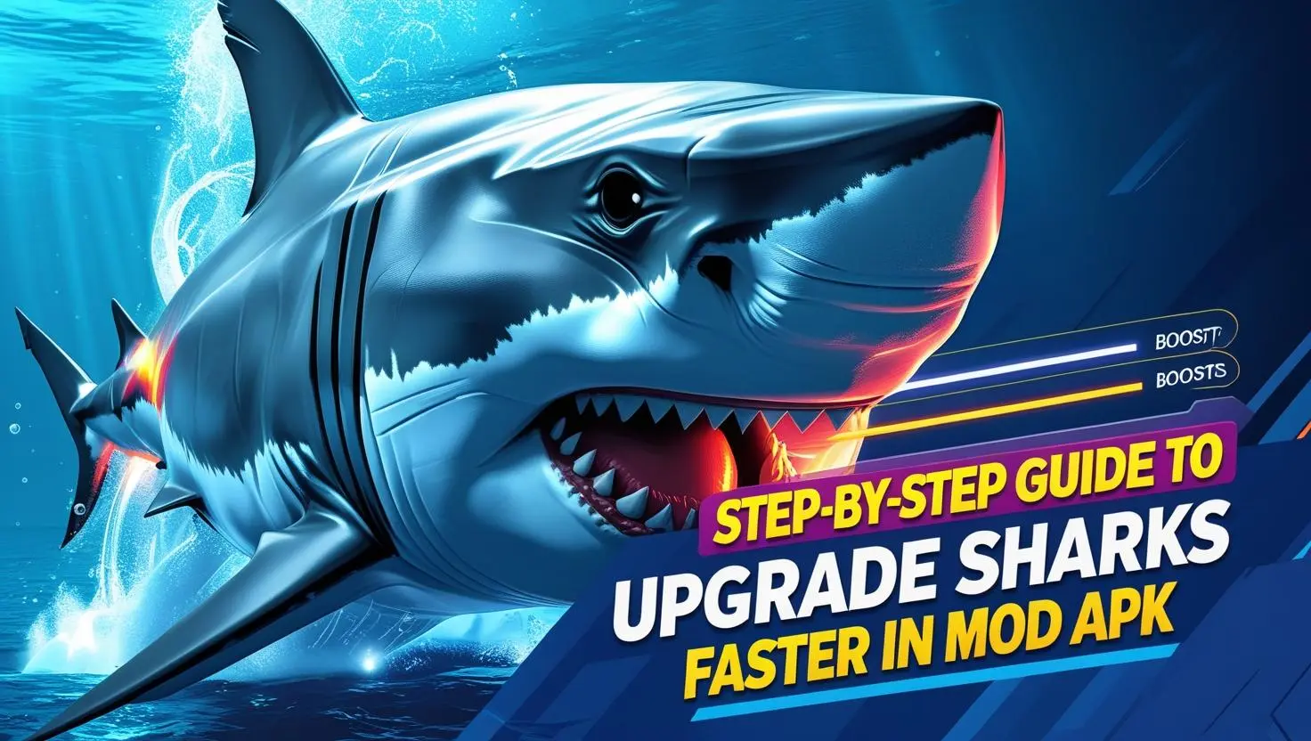  Upgrade Sharks Faster in Hungry Shark MOD APK Guide 2025