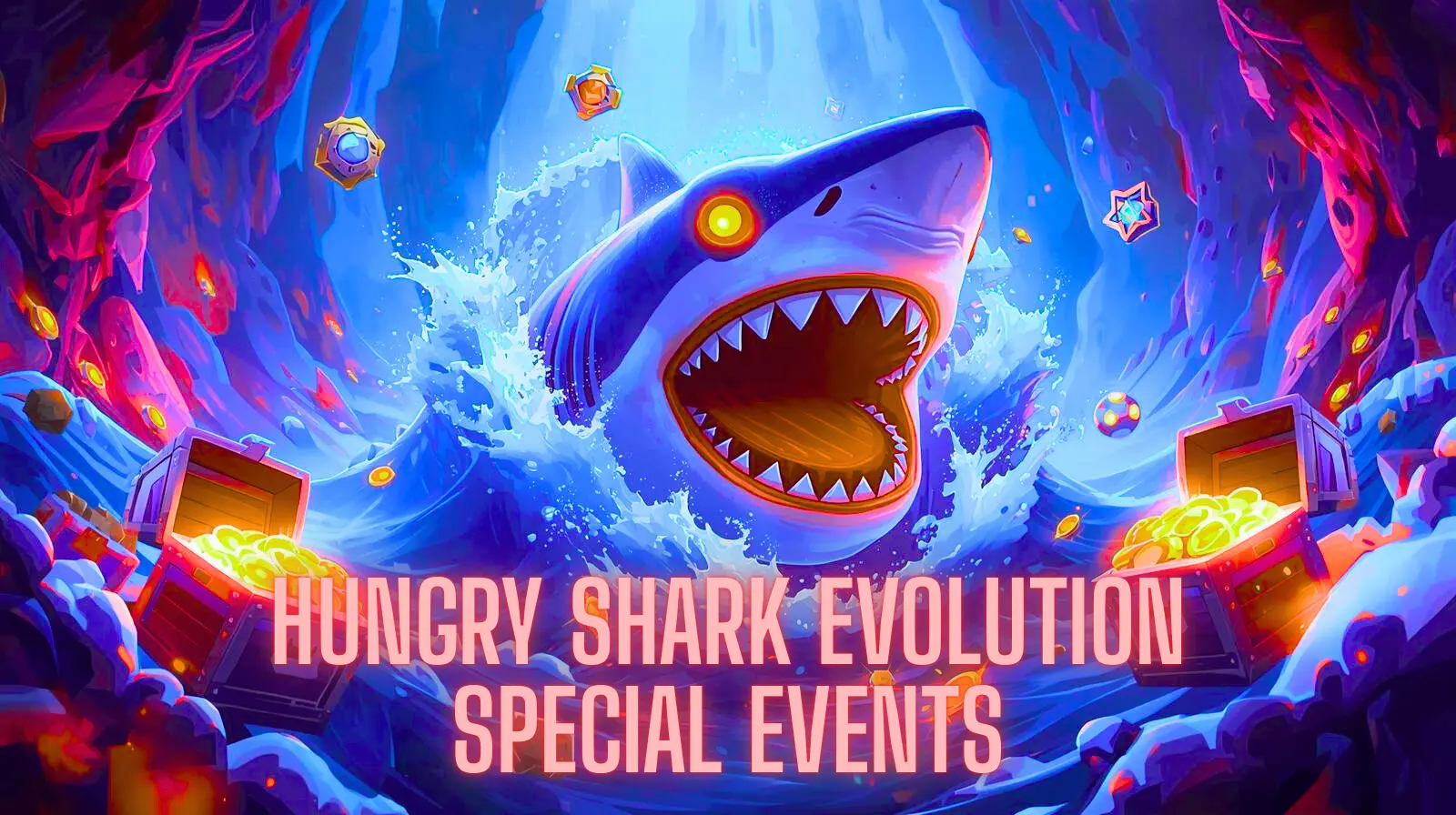 Unlock Special Events in Hungry Shark Evolution MOD APK