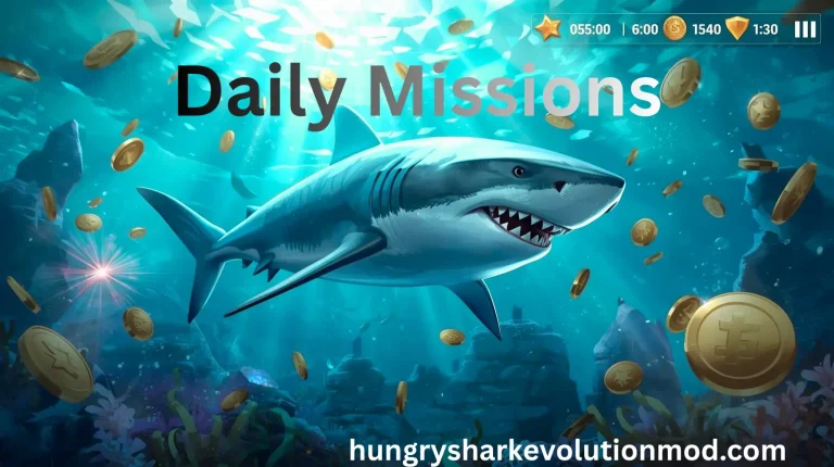 How to Complete Daily Missions in Hungry Shark Evolution MOD Apk