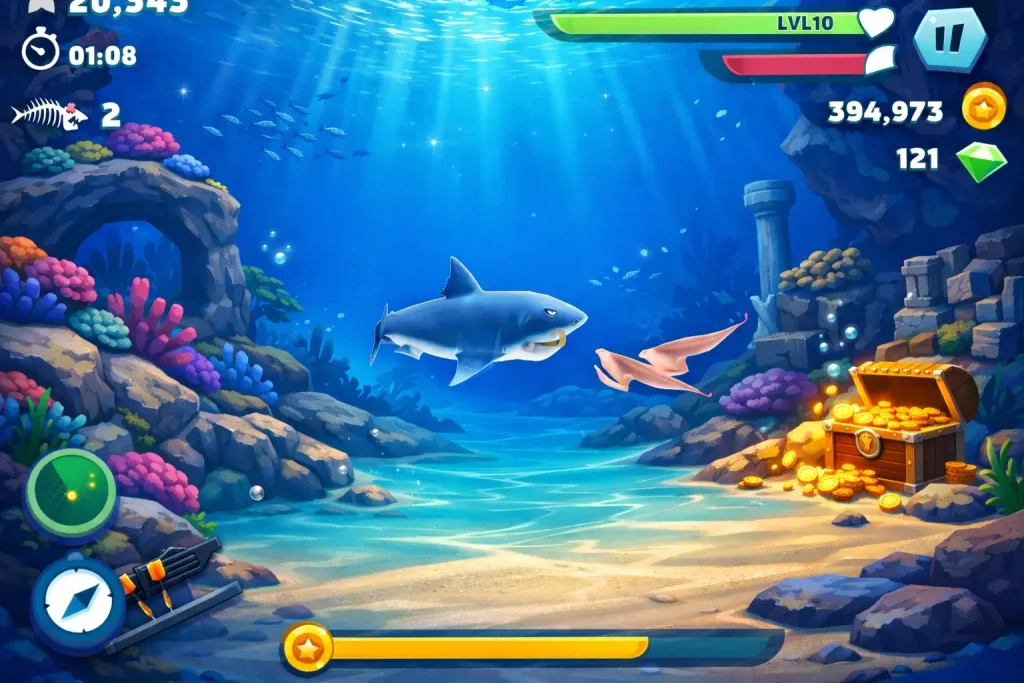 Hungry Shark Evolution Gulpers
